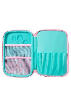 Smiggle - Estuche rígido doble para lápices Drift