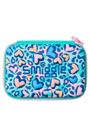 Smiggle - Estuche rígido doble para lápices Drift