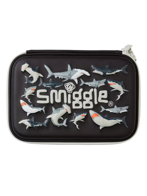 Smiggle - Estuche Doble de Tiburón Drift Hardtop