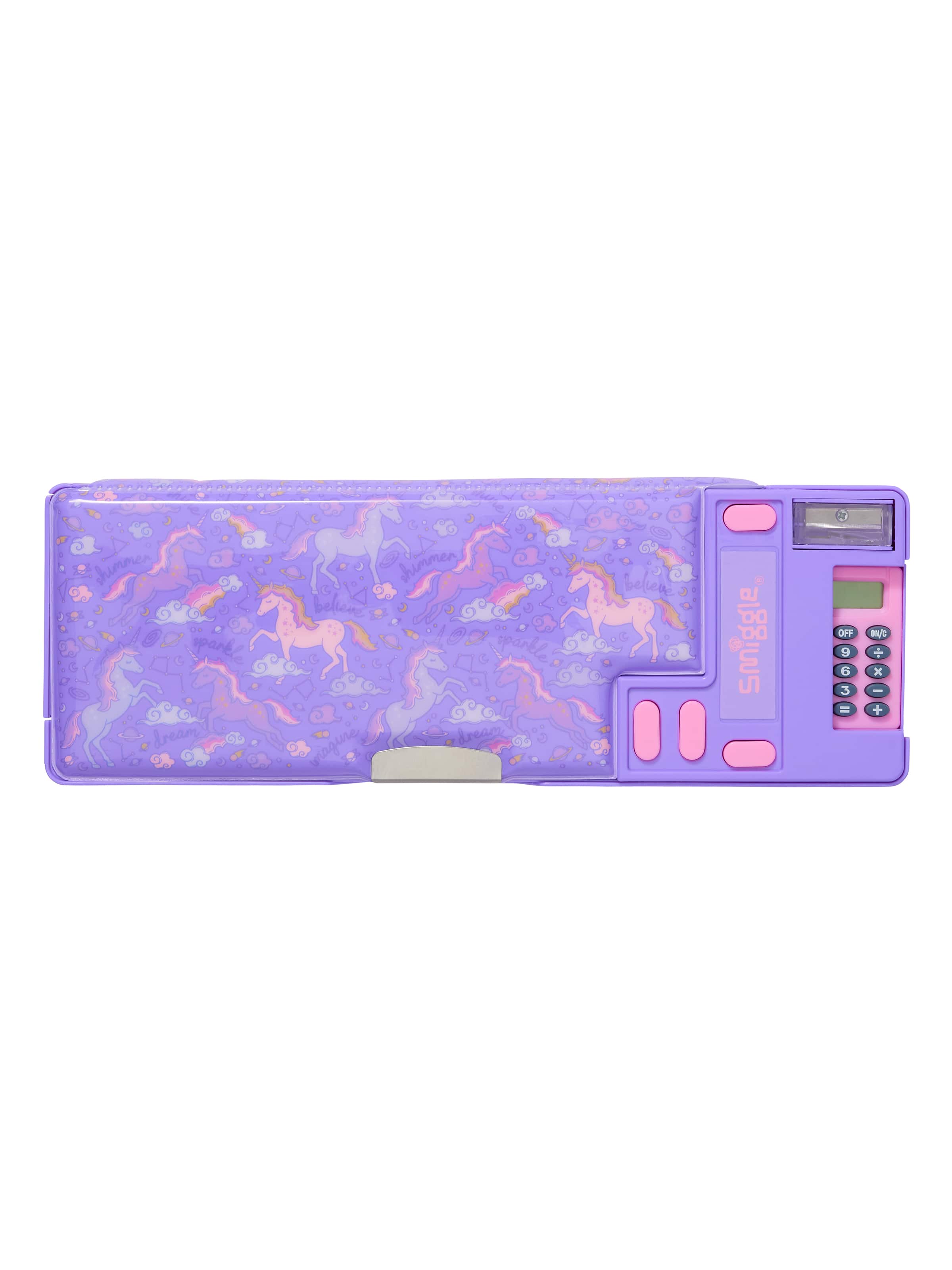 Estuche automático para lápices Smiggle - Eclipse con calculadora