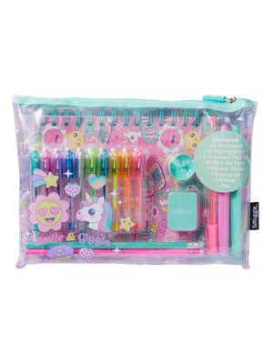 Smiggle - Cuaderno A5 épico y juego de papelería