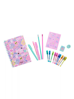 Smiggle - Cuaderno A5 épico y juego de papelería