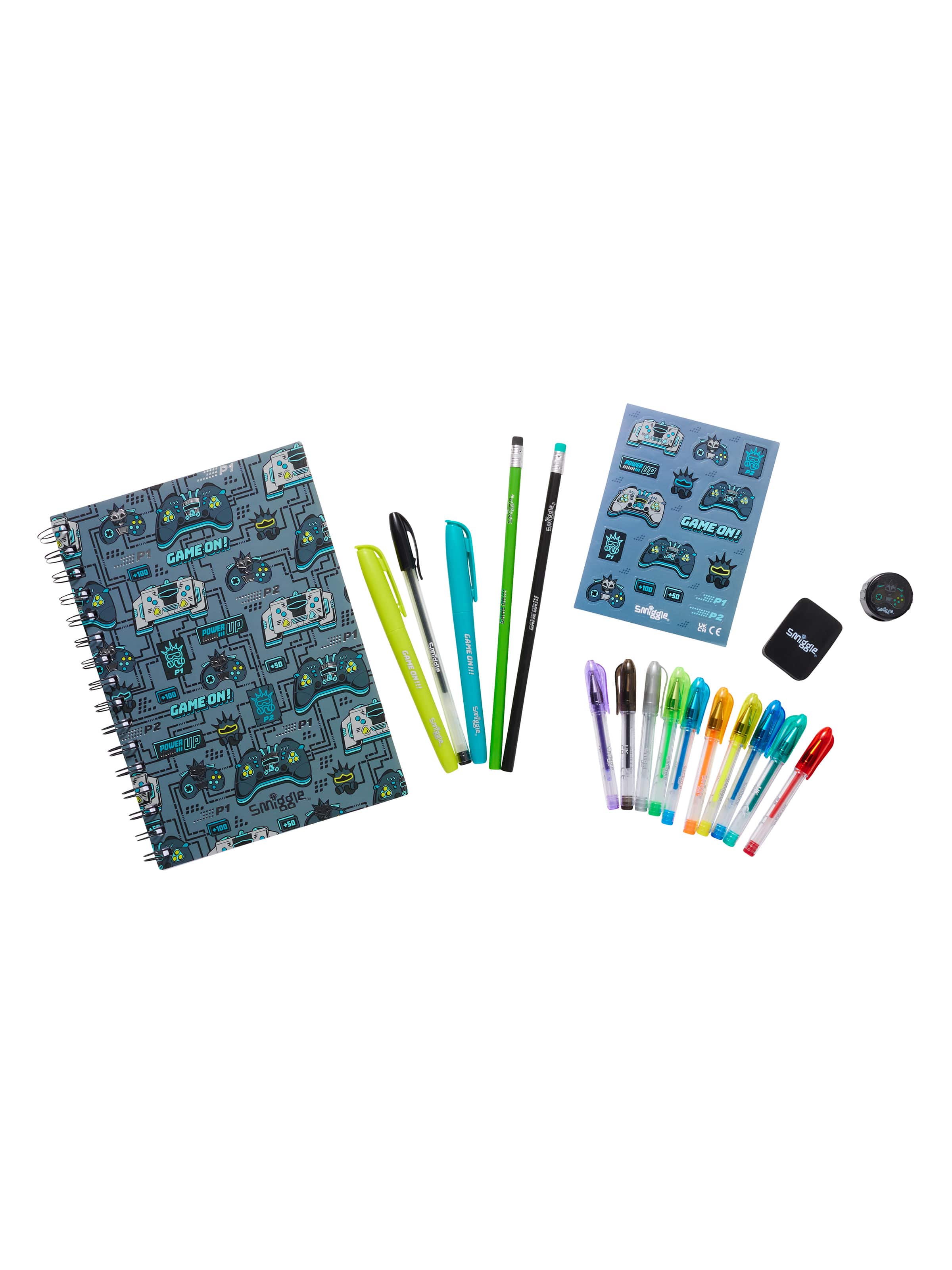 Smiggle - Set de papelería A5 Epic Adventures