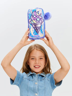 Smiggle - Estuche para lápices de bolsillo de personaje aventuras épicas