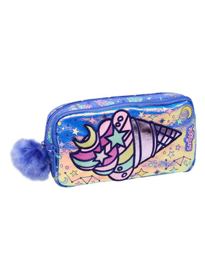 Smiggle - Estuche para lápices de bolsillo de personaje aventuras épicas