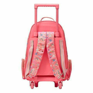 Smiggle - Mochila de viaje con ruedas, Fiesta