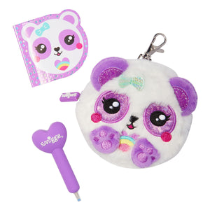 Smiggle - Libreta y bolígrafo Fluffy Mini Bag