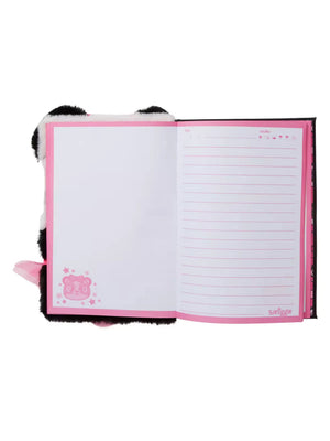 Smiggle - Cuaderno y diario de felpa fluffy A5