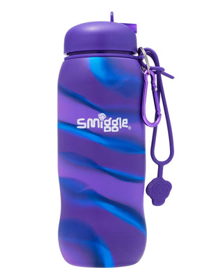Smiggle - Botella de agua plegable con pajita Freestyle 630ML