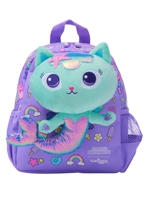 Smiggle - Mochila de guardería con juguete extraíble La casa de muñecas de Gabby