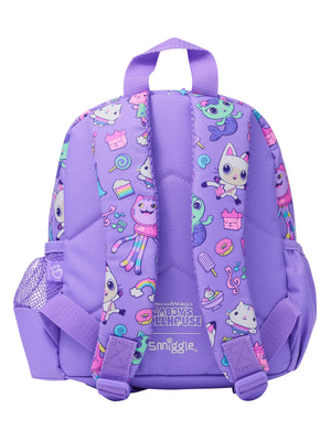 Smiggle - Mochila de guardería con juguete extraíble La casa de muñecas de Gabby