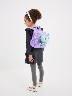 Smiggle - Mochila de guardería con juguete extraíble La casa de muñecas de Gabby