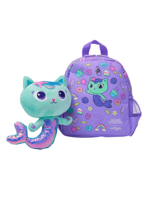 Smiggle - Mochila de guardería con juguete extraíble La casa de muñecas de Gabby