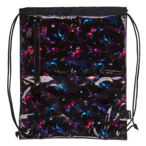 Smiggle - Mochila con cordón Galaxy Unicorn