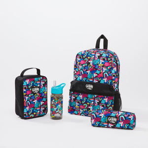 Smiggle - Conjunto de mochila escolar de primaria Giggle de 4 piezas