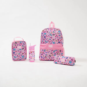 Smiggle - Conjunto de mochila escolar de primaria Giggle de 4 piezas