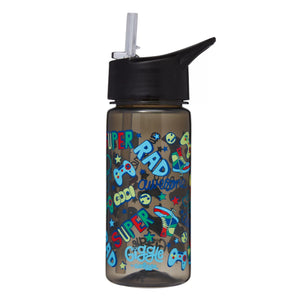 Smiggle - Cantimplora con pajita sin BPA de 450 ml Giggle