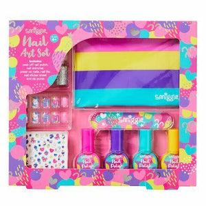 Smiggle - Kit de regalo Glam para el cuidado de uñas de niños