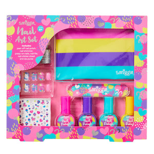 Smiggle - Kit de regalo Glam para el cuidado de uñas de niños