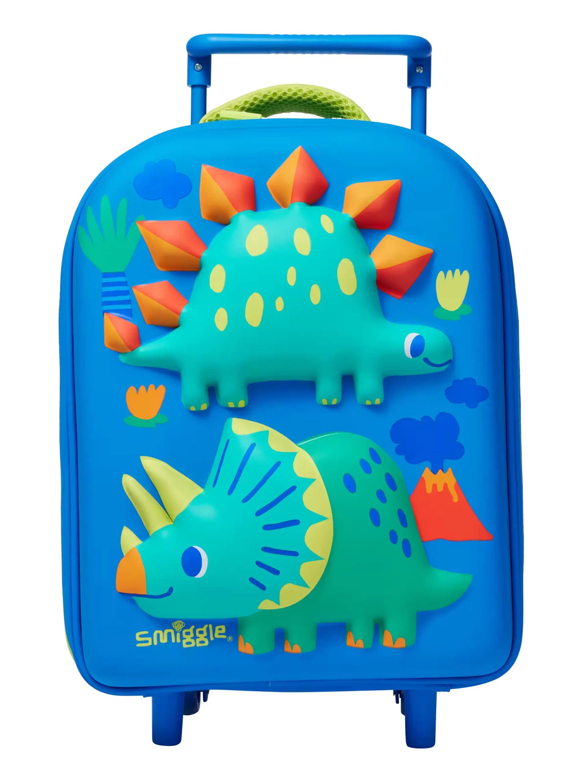 Smiggle - Mochila Escolar y de Viaje Rígida Glide Teeny Tiny Dino