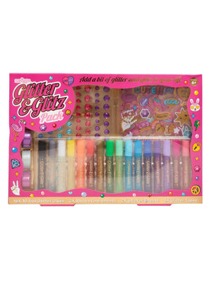 Smiggle - Kit de papelería con coloreado, pegatinas y purpurina deslumbrantes