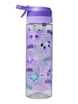 Smiggle - Botella de agua pulverizadora Gush Flip de 700 ml sin BPA
