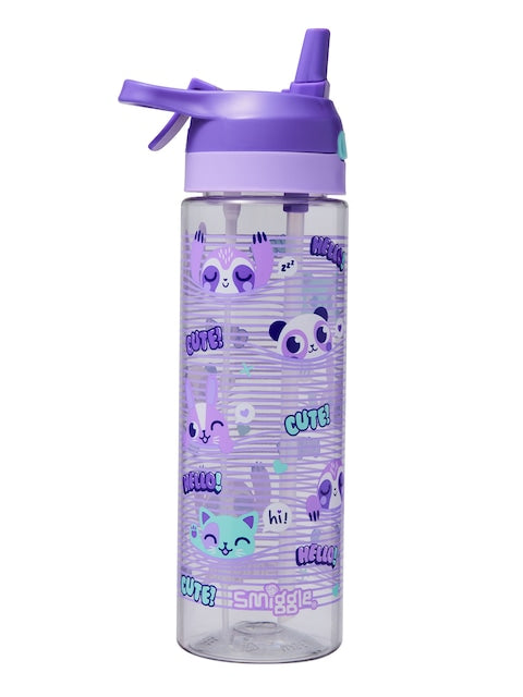 Smiggle - Botella de agua pulverizadora Gush Flip de 700 ml sin BPA
