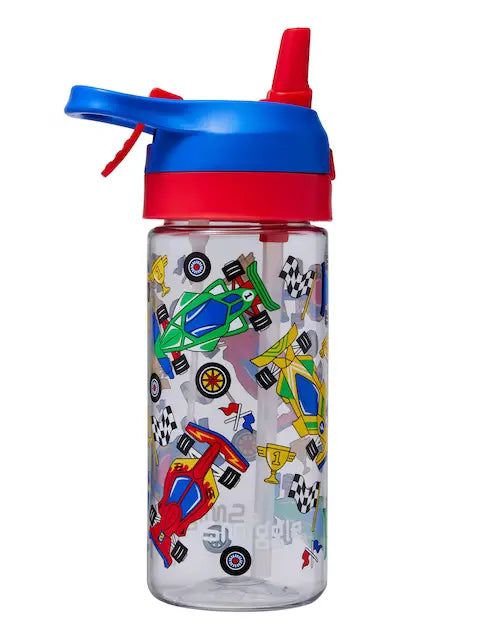 Smiggle - Botella de agua automática con pajita y pulverizador Hali Junior de 440 ml