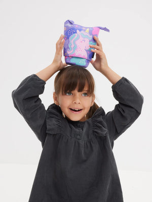 Smiggle - Estuche de dos compartimentos Happy Tales