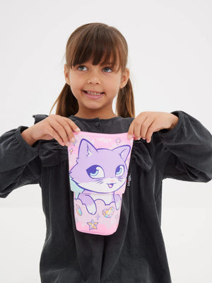 Smiggle - Estuche de dos compartimentos Happy Tales
