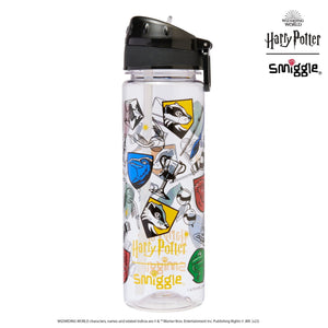 Smiggle - Harry Potter 650ML Botella de agua con pajita sin BPA
