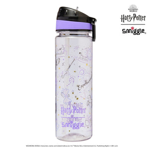 Smiggle - Harry Potter 650ML Botella de agua con pajita sin BPA
