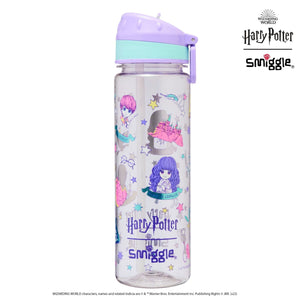 Smiggle - Harry Potter 650ML Botella de agua con pajita sin BPA