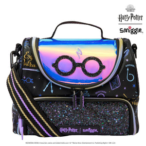 Smiggle - Fiambrera de doble capa con correa Harry Potter