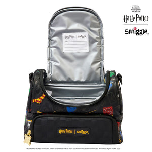 Smiggle - Fiambrera de doble capa con correa Harry Potter
