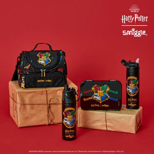 Smiggle - Fiambrera de doble capa con correa Harry Potter