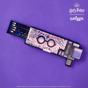 Estuche automático con calculadora Smiggle - Harry Potter