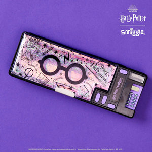 Estuche automático con calculadora Smiggle - Harry Potter