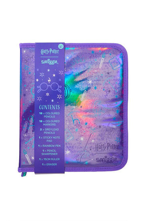 Smiggle - Set de papelería y estuche de Harry Potter