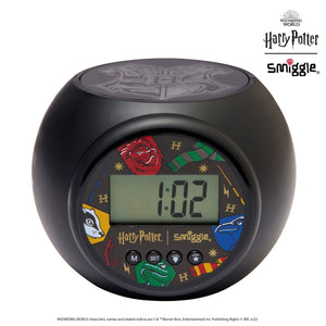 Smiggle - Harry Potter Reloj de mesa digital con proyector y luz