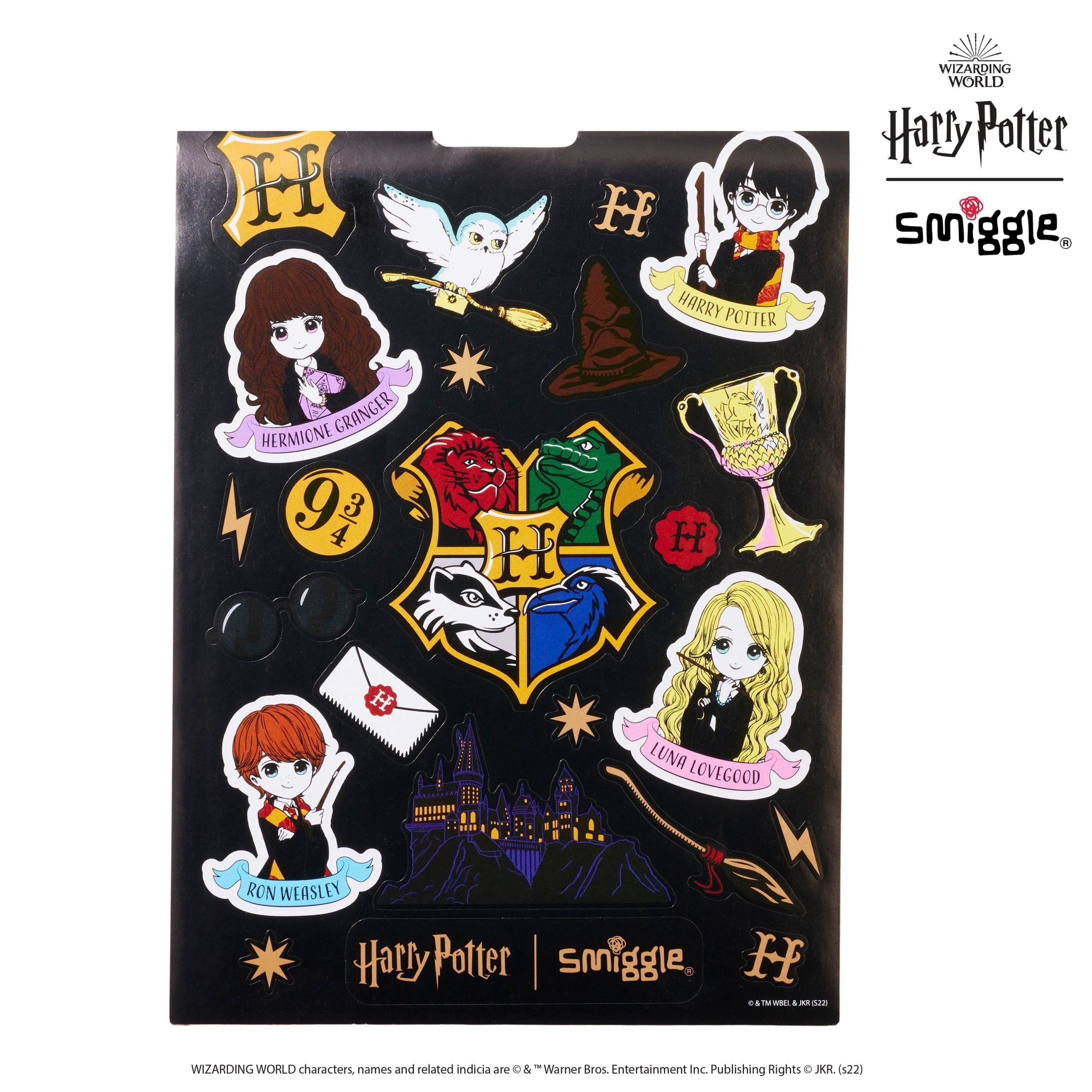 Smiggle - Harry Potter Sticker - Libro de pegatinas