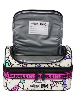 Smiggle - Fiambrera de doble piso Hello Kitty