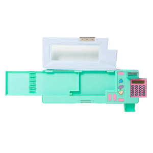 Smiggle - Estuche automático con calculadora ¡Hola!