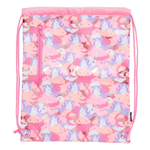 Smiggle - Bolsa rosa con cordón Hide
