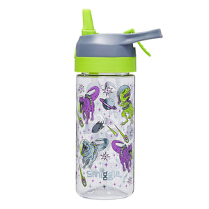Smiggle - Botella de agua con pajita Hola Junier Spritz, 440 ml