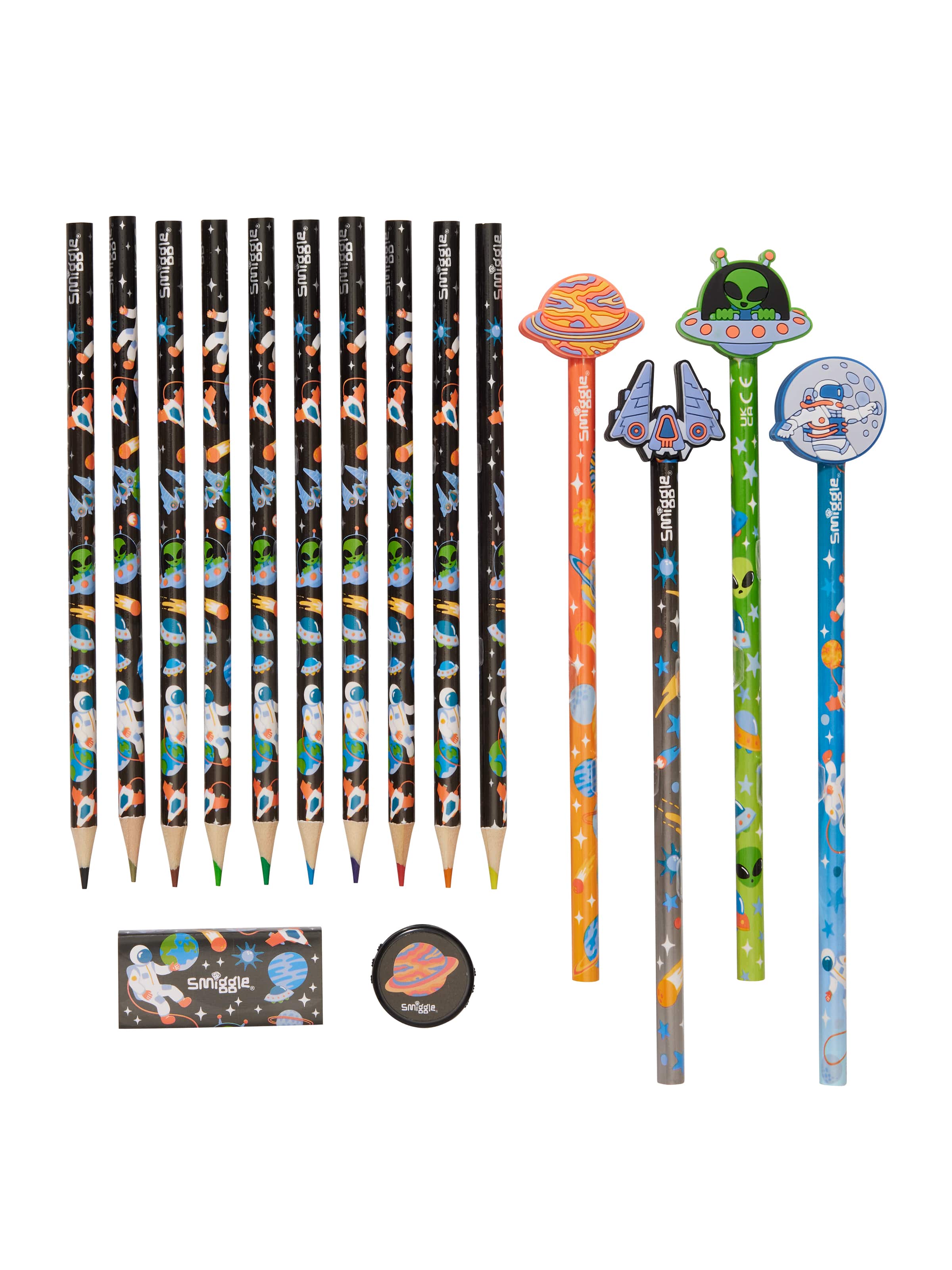 Smiggle - Set de lápices y papelería