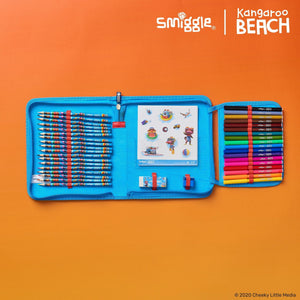 Smiggle - Kit de Papelería Gigante Playa Canguro