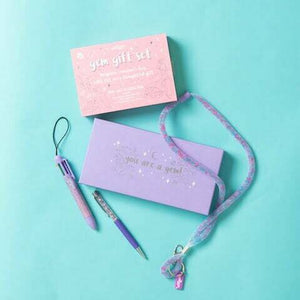 Smiggle - Set de regalo de bolígrafos joya en caja