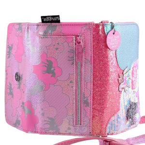 Smiggle - Monedero, bolso de mano y bandolera Lunar Unicorn