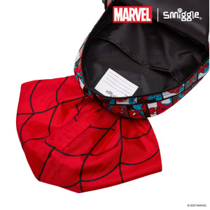 Smiggle - Mochila con capucha de Spider-Man Marvel Junior